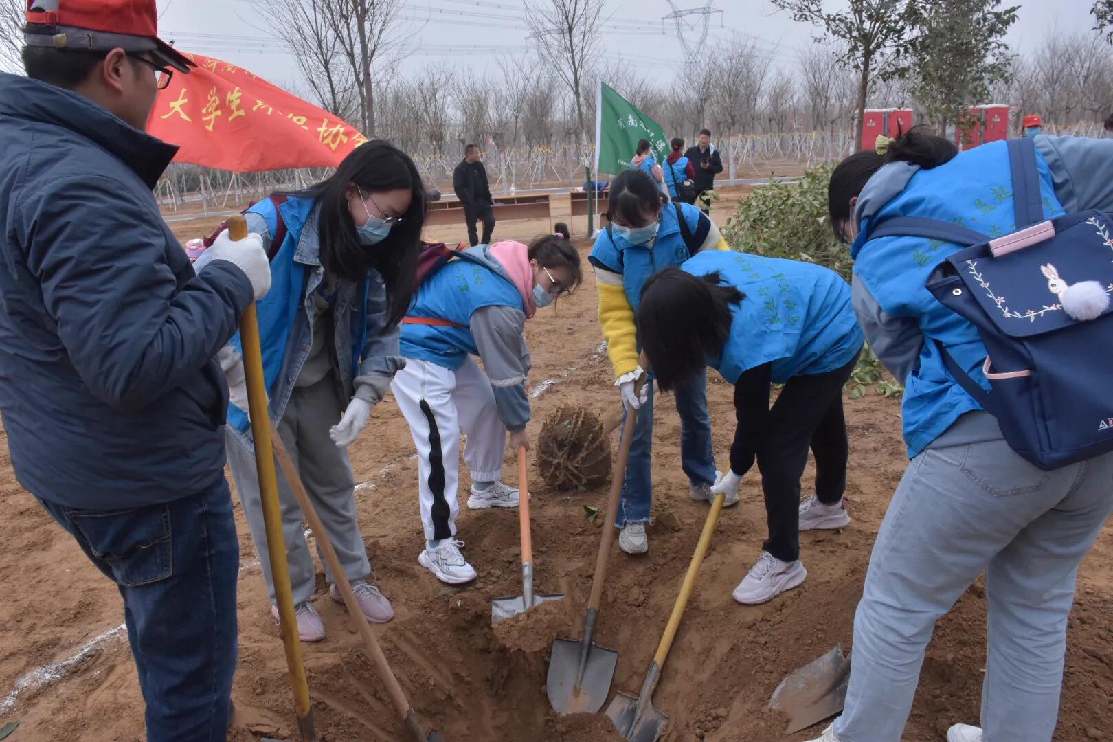 植樹節(jié)大學(xué)生1